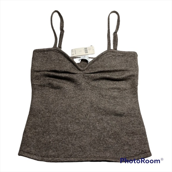 NWT Anthropologie heather brown two piece sweater size S - Picture 8 of 11